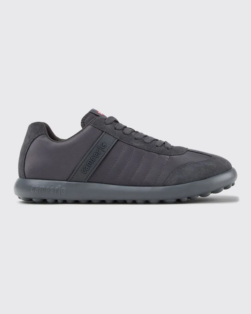 Camper Pelotas XLF Sneakers aus Leder und Veloursleder mit recycelten Materialien Grau
