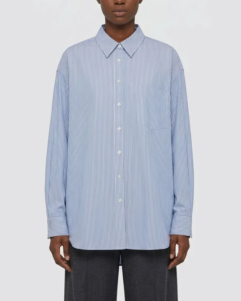 Maison Margiela Hemdbluse damen Hellblau