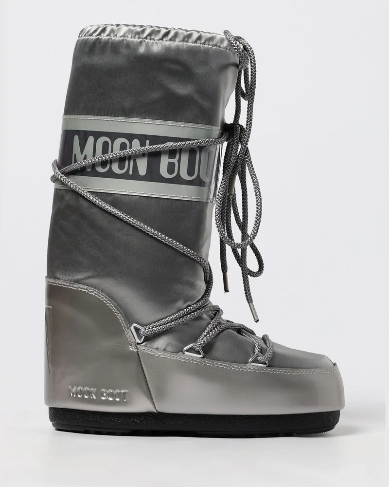 Moon Boot Schuhe damen Silber