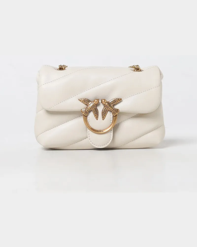 Pinko Schultertasche damen Weiß