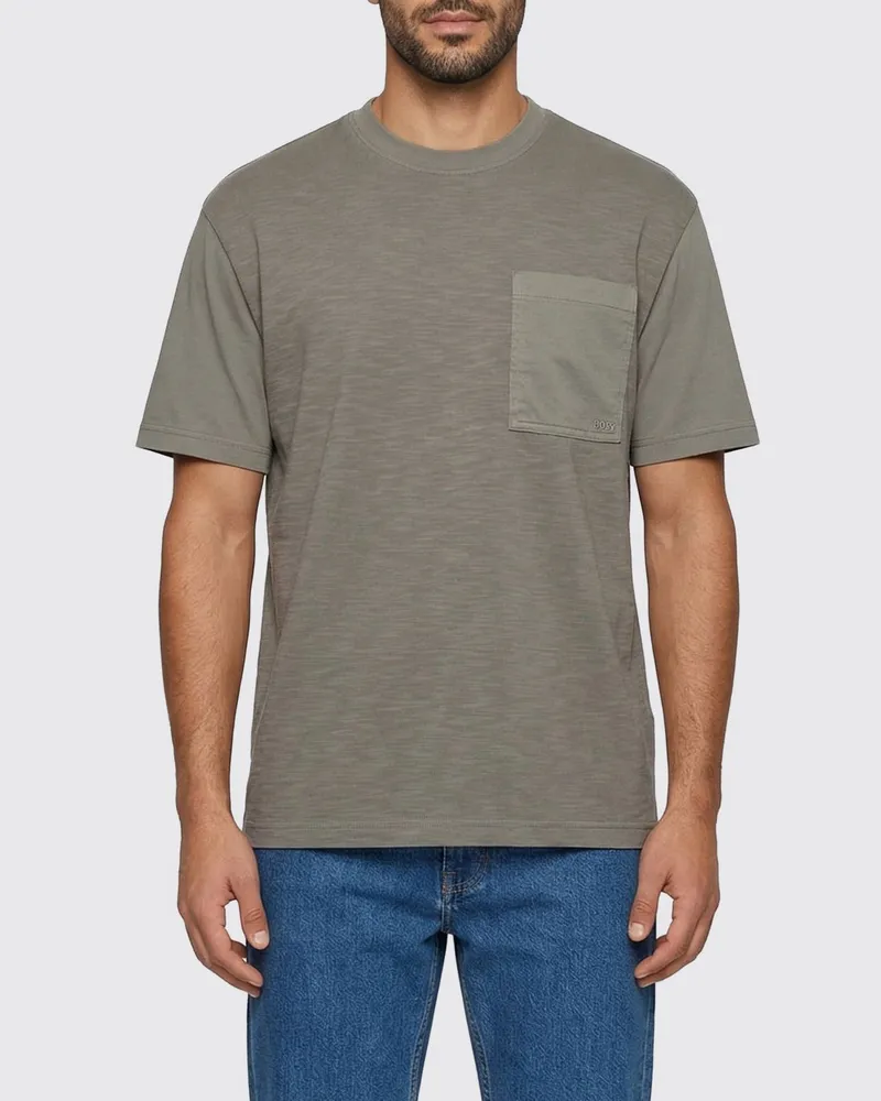 HUGO BOSS T-shirt herren Grau