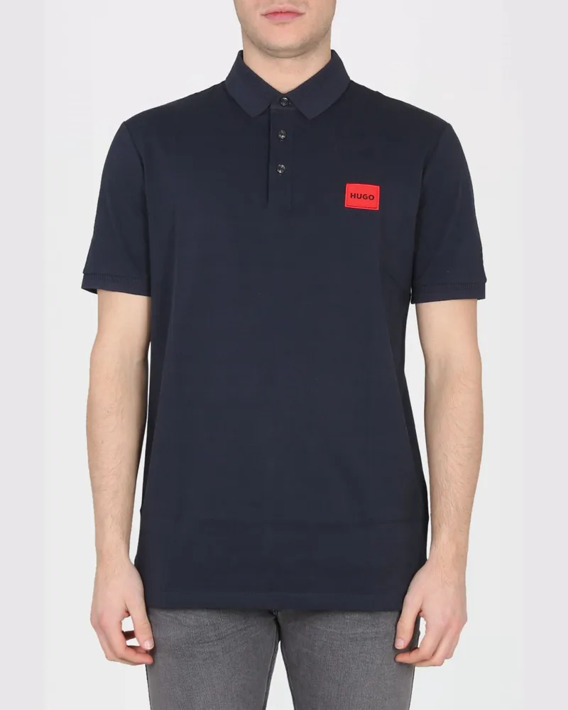 HUGO BOSS Polo herren Blau