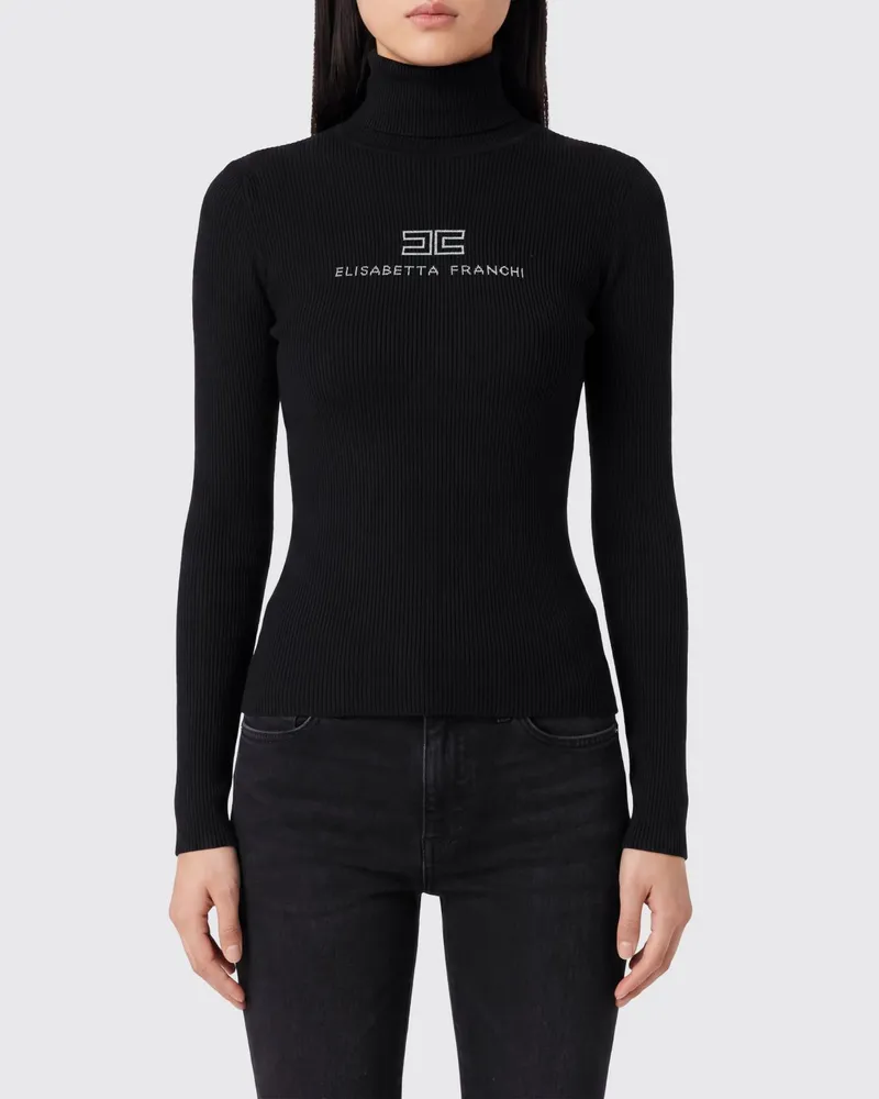 Elisabetta Franchi Pullover damen Schwarz