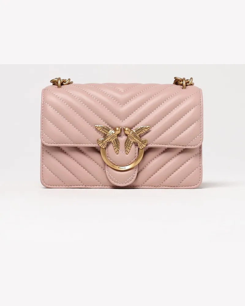 Pinko Schultertasche damen Puder