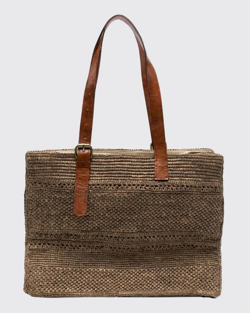 IBELIV Schultertasche damen Braun