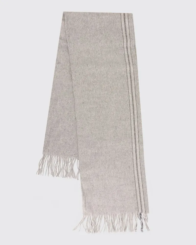 Brunello Cucinelli Schal herren Grau