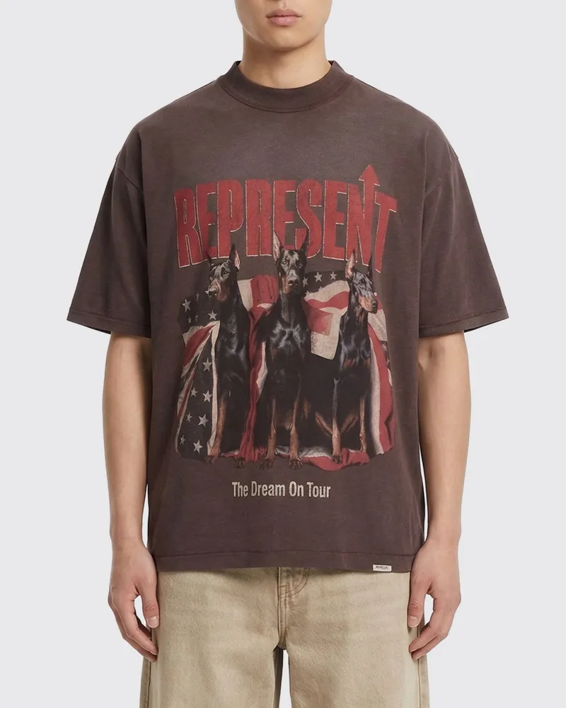 REPRESENT T-shirt herren Schwarz