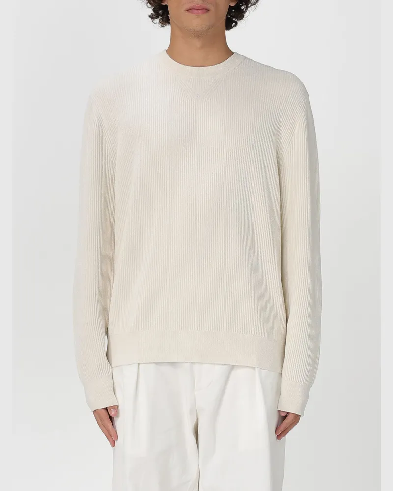 HUGO BOSS Pullover herren Weiß