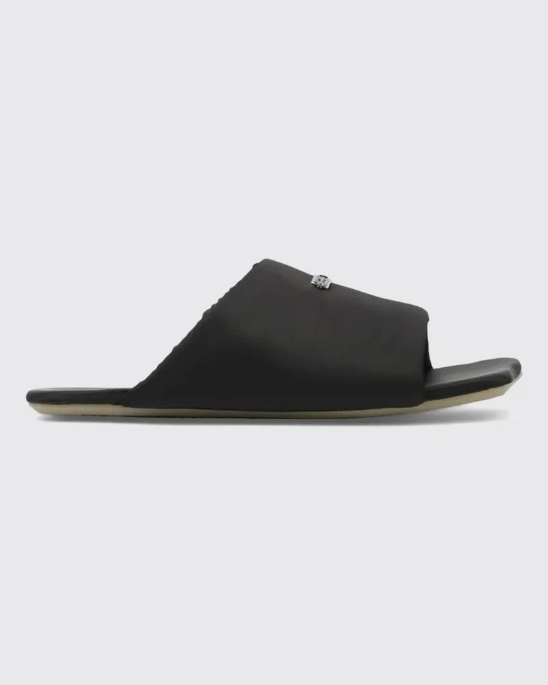 Maison Margiela Nylon-Sliders Schwarz
