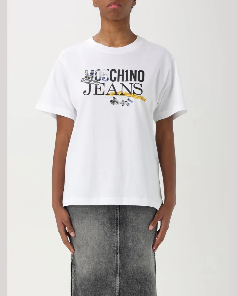 Moschino T-shirt damen Weiß