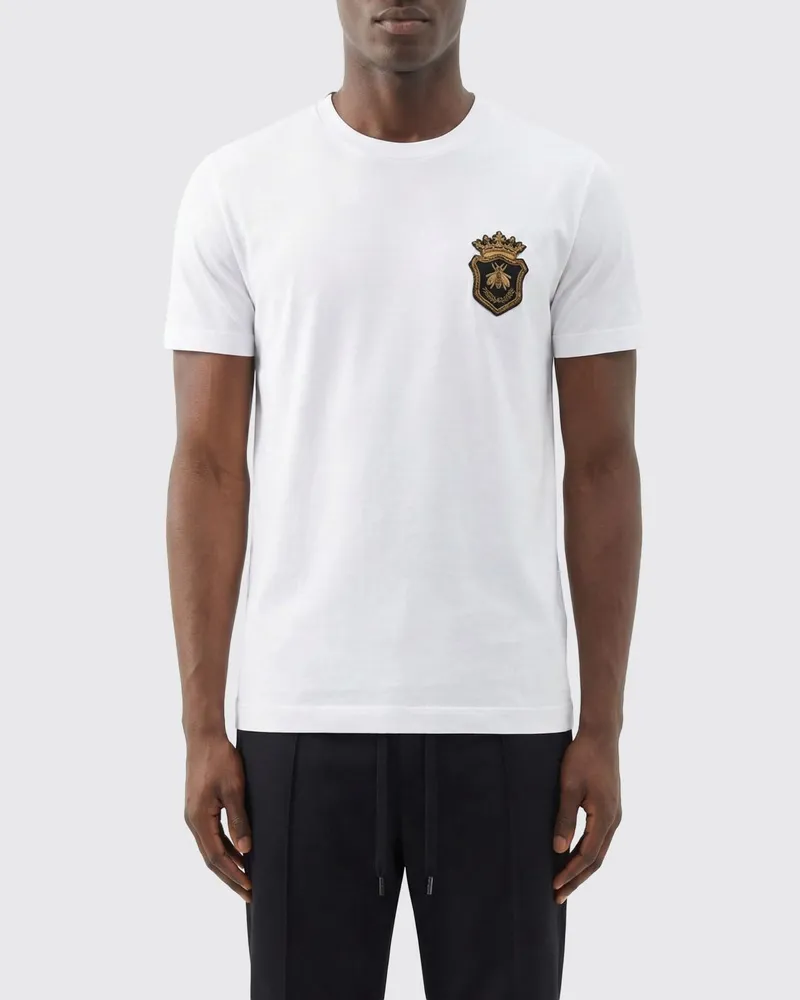 Dolce & Gabbana T-shirt herren Dolce & Gabbana Weiß
