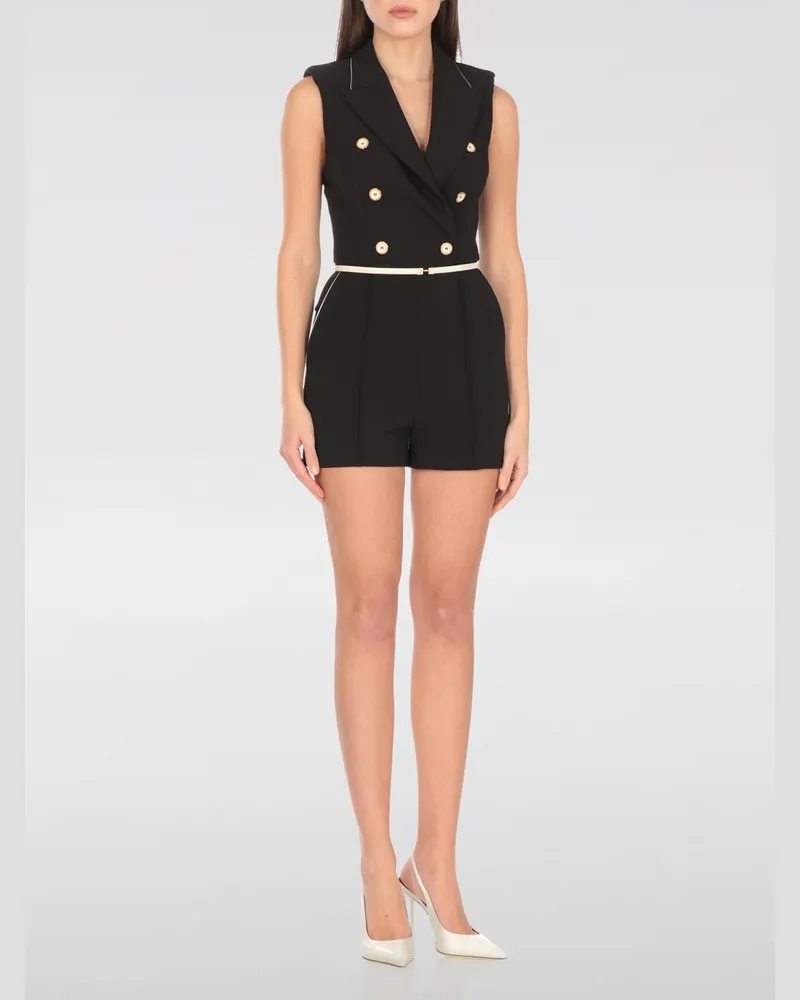 Elisabetta Franchi Hose damen Schwarz