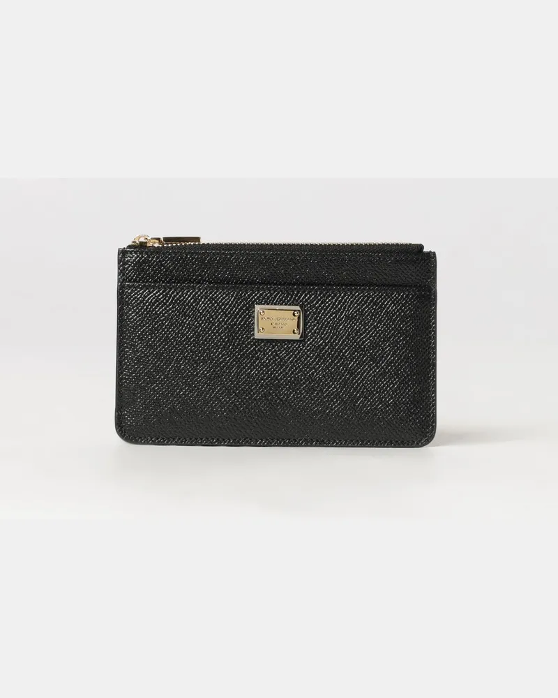 Dolce & Gabbana DOLCE  GABBANA Geldbörse damen Dolce & Gabbana Schwarz