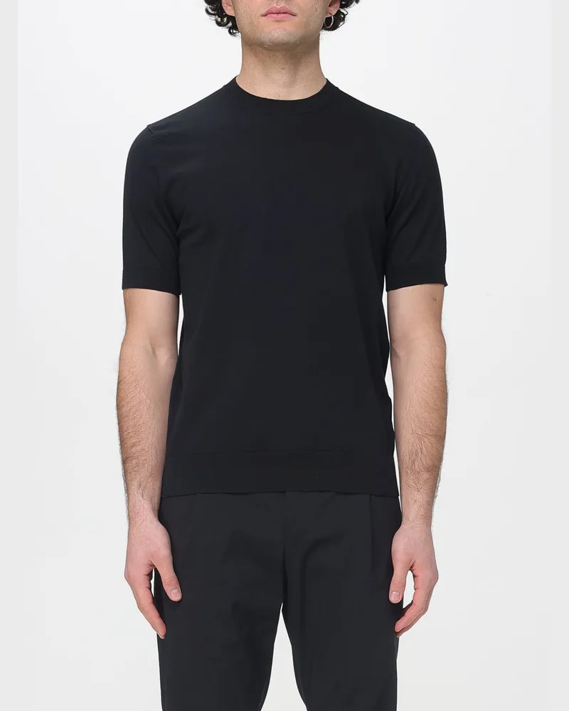 Paolo Pecora Milano Pullover herren Schwarz