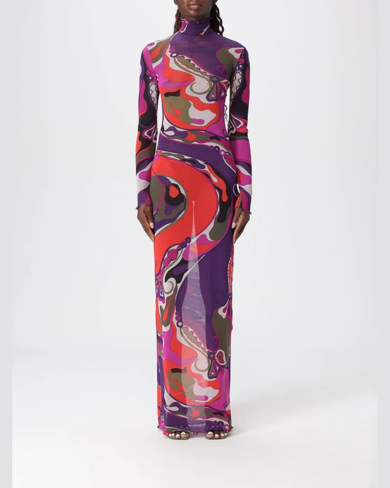 Emilio Pucci Kleider damen Violett