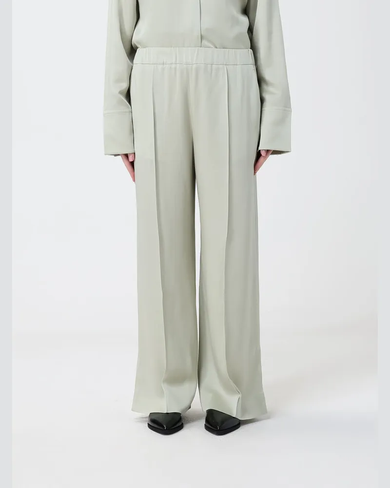 Jil Sander Palazzo-Hose aus Viskosemischung Grün