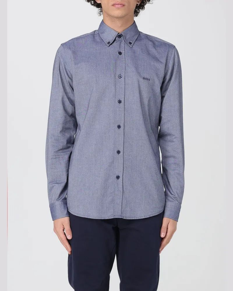 HUGO BOSS Hemd herren Blau