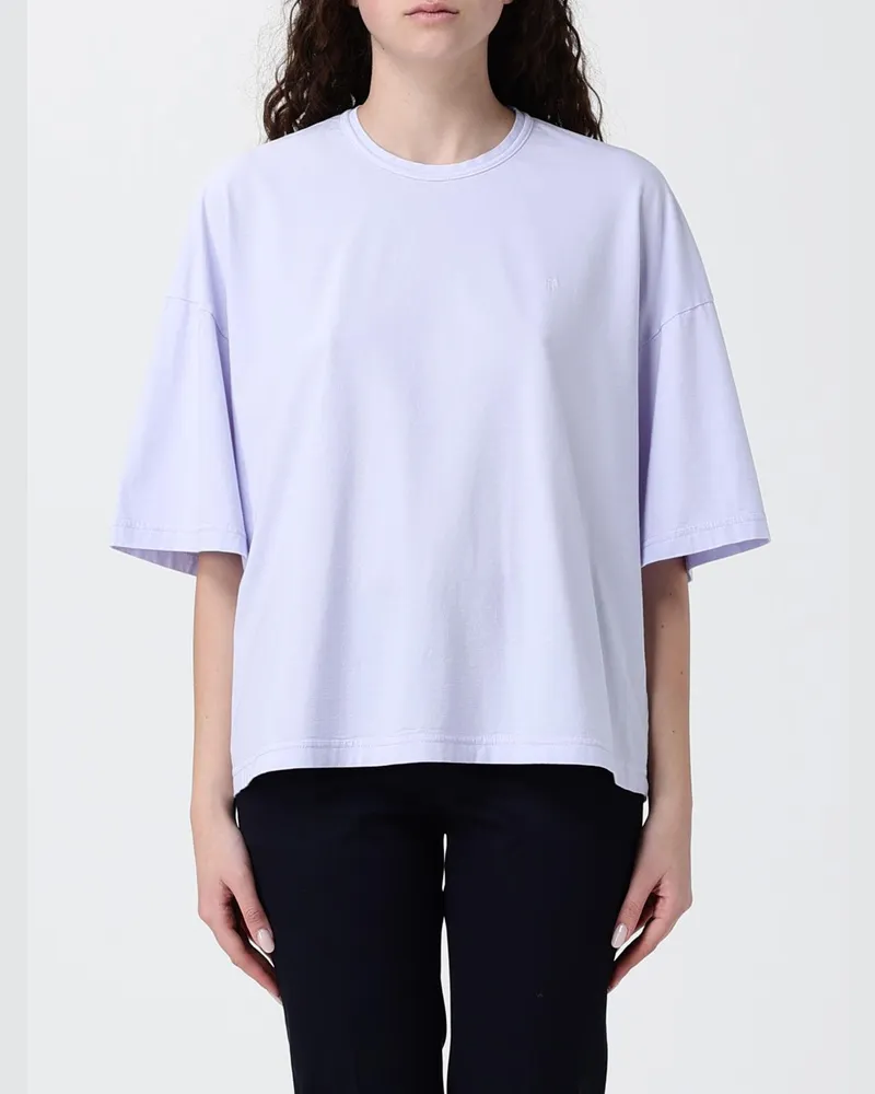 forte_forte Baumwoll T-Shirts Grau