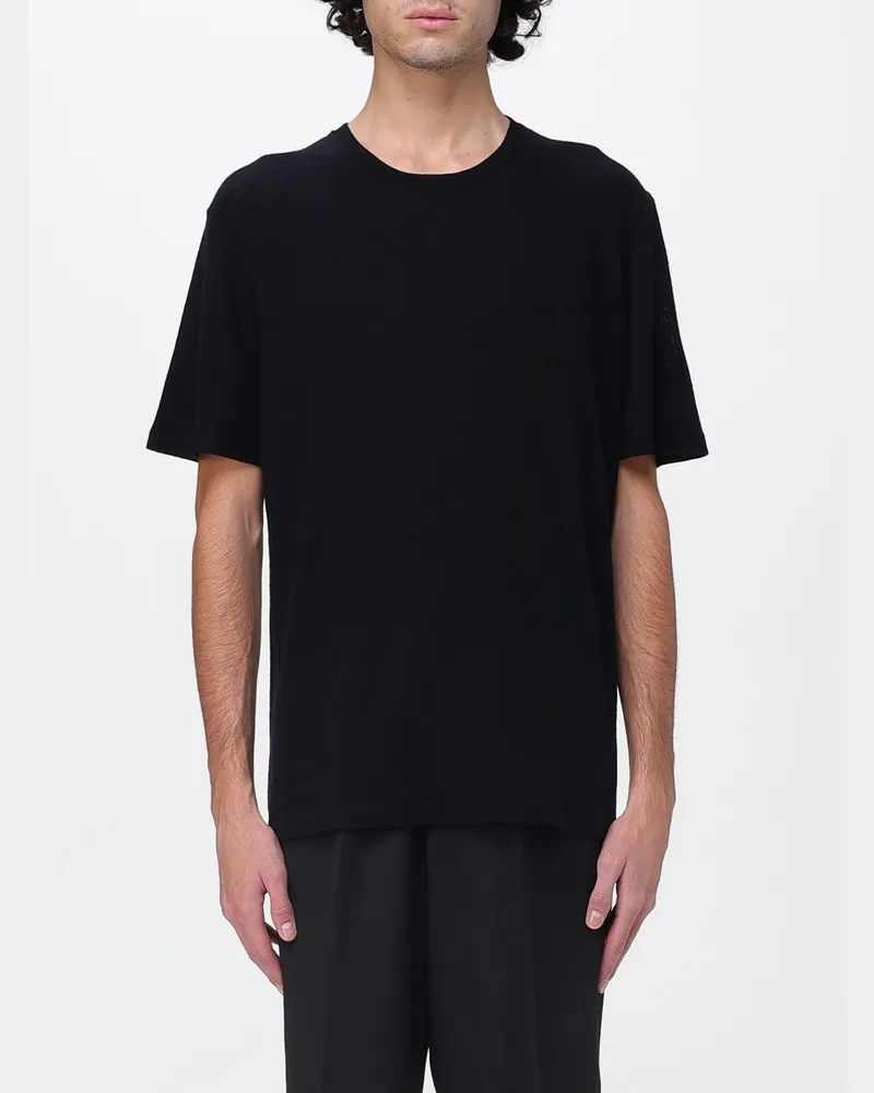 Saint Laurent T-shirt herren Schwarz