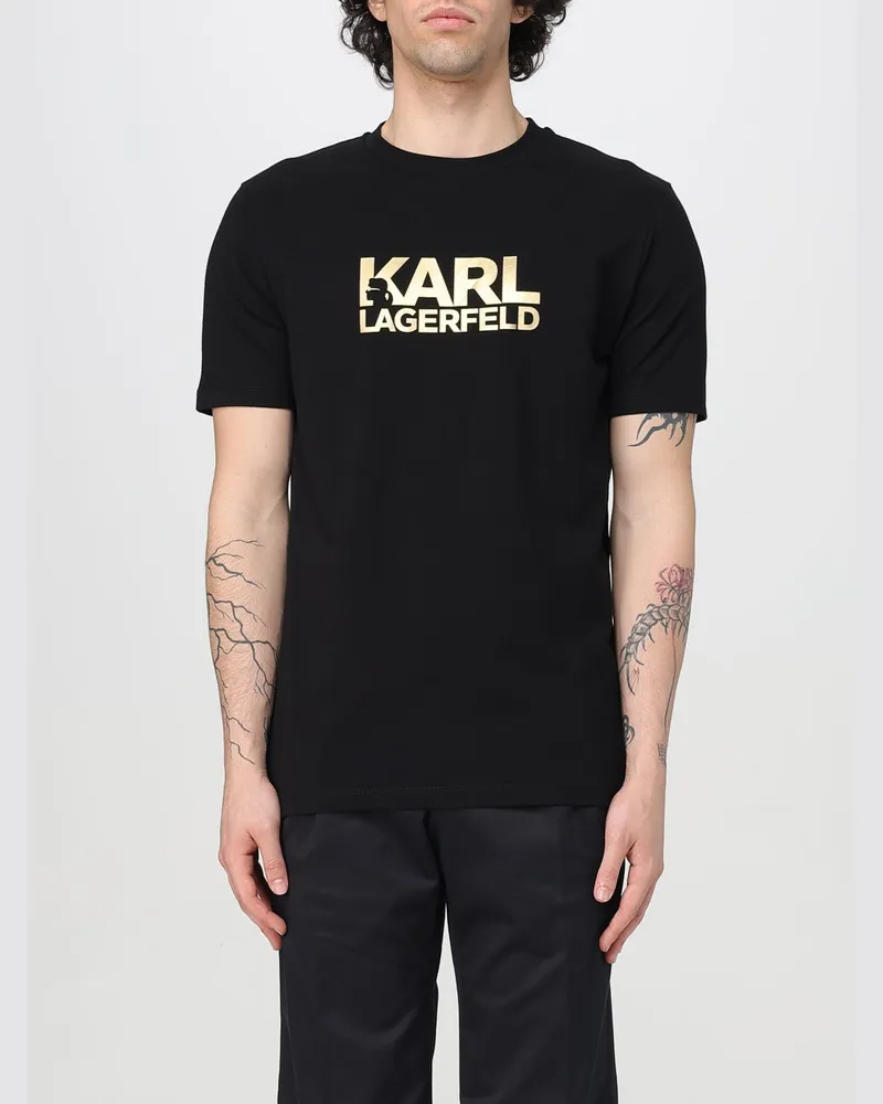 Karl Lagerfeld T-shirt herren Schwarz