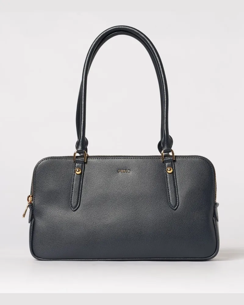 Furla Schultertasche damen Blau