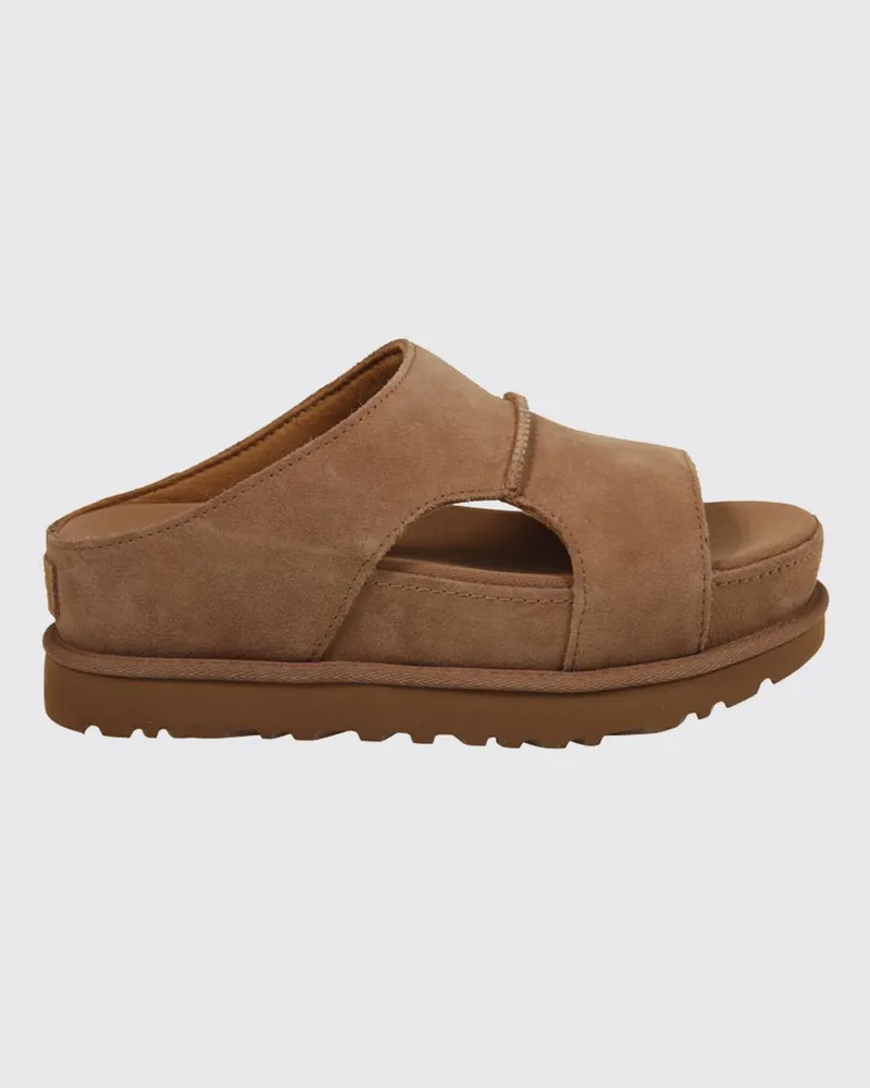 UGG Sandalen mit absatz damen Braun