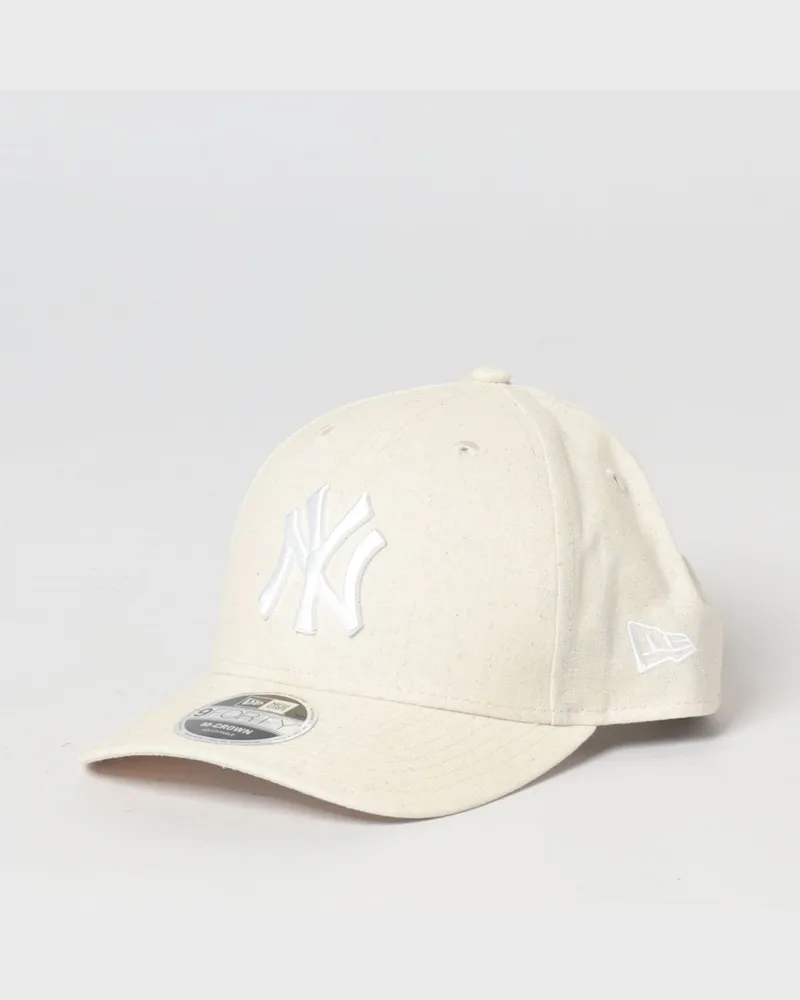 New Era 9Forty NY Yankees Baumwollkappe mit gesticktem Logo Beige