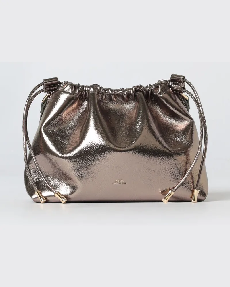 A.P.C. Schultertasche damen Silber