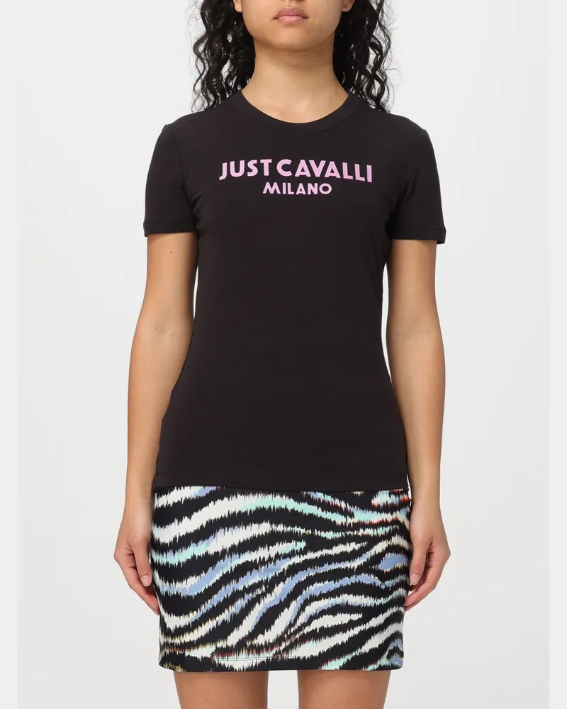 Just Cavalli T-shirt damen Schwarz