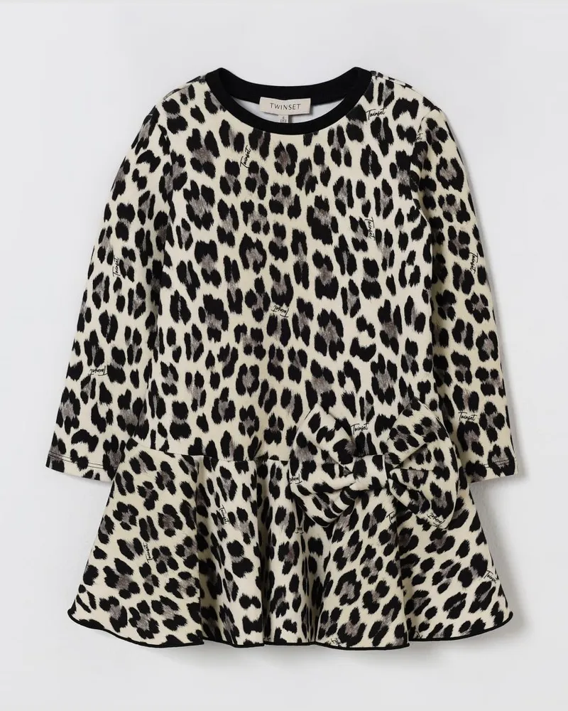 Twin-Set Kleid kinder Braun