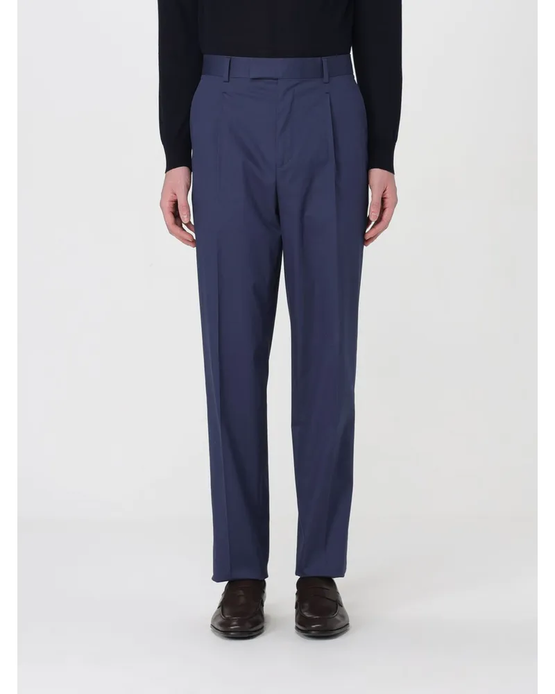 Ermenegildo Zegna Hose herren Blau