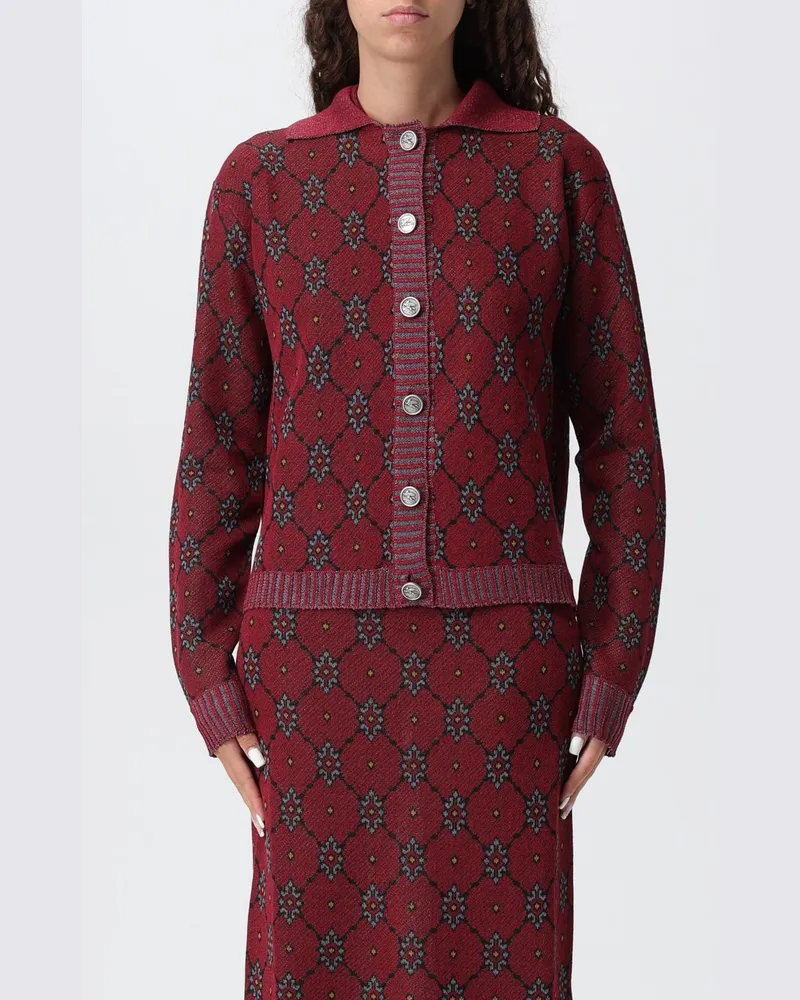 Etro Strickjacke damen Rot