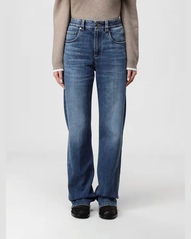 Brunello Cucinelli Jeans damen Blau