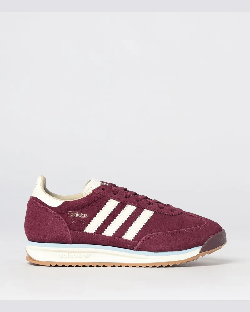 adidas SL 72 RS Wildleder-Sneakers mit gezackter Sohle Rot
