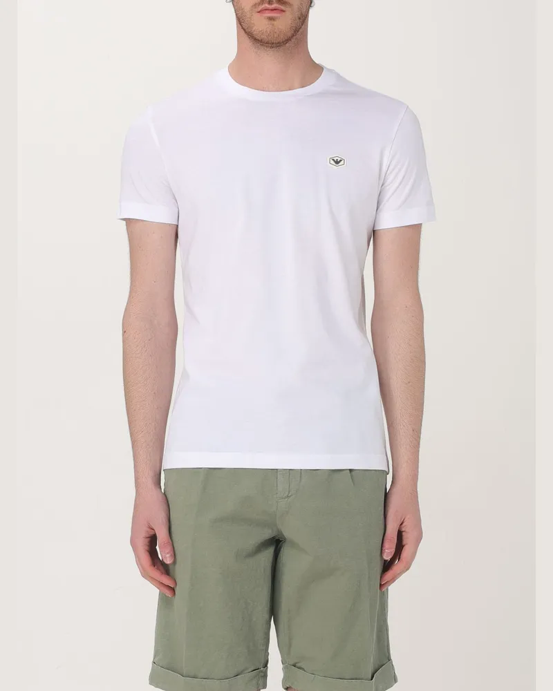 Emporio Armani T-shirt herren Weiß