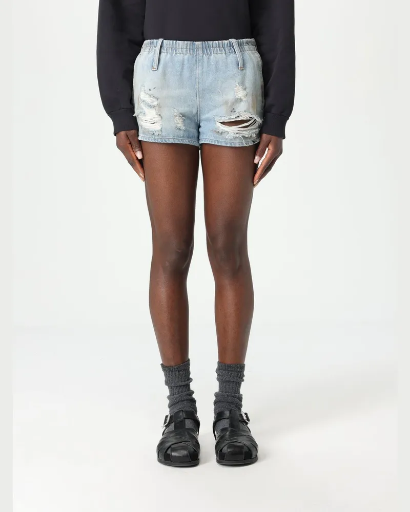 Maison Margiela Shorts damen Blau