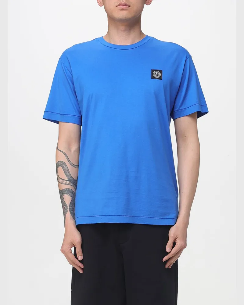 Stone Island T-shirt herren Royal