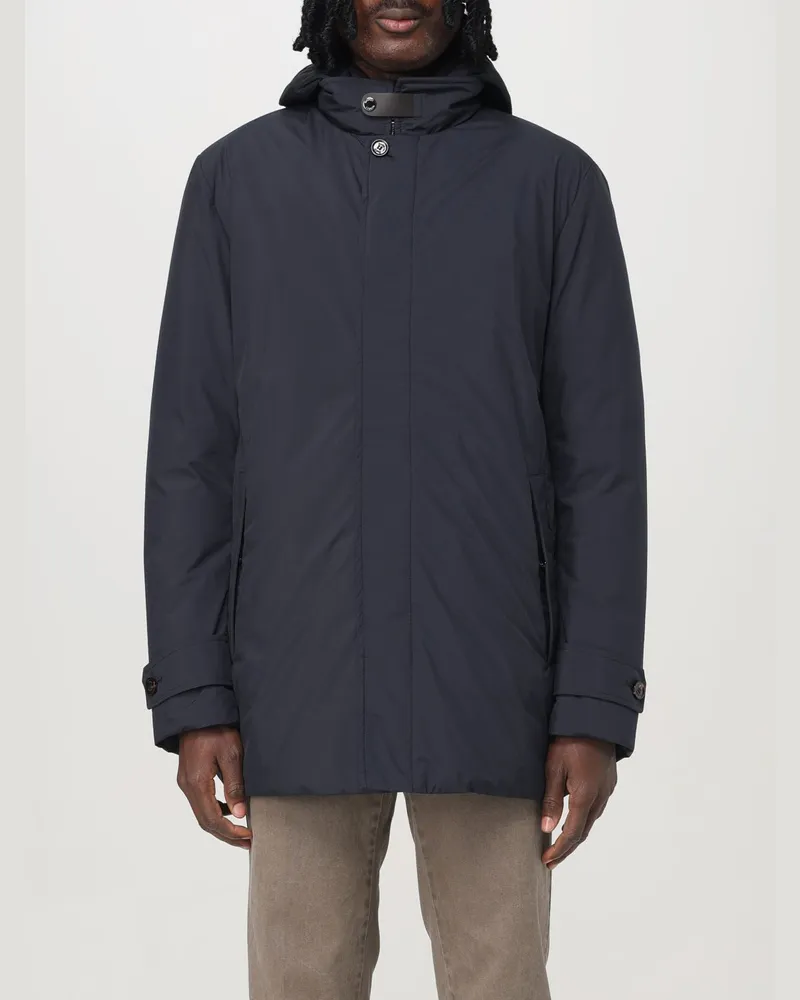 MOORER Mantel herren Blau