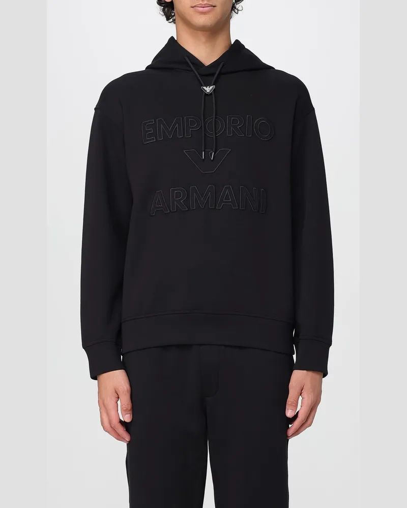 Emporio Armani Sweatshirt herren Schwarz