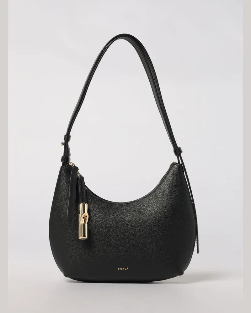 Furla Schultertasche damen Schwarz