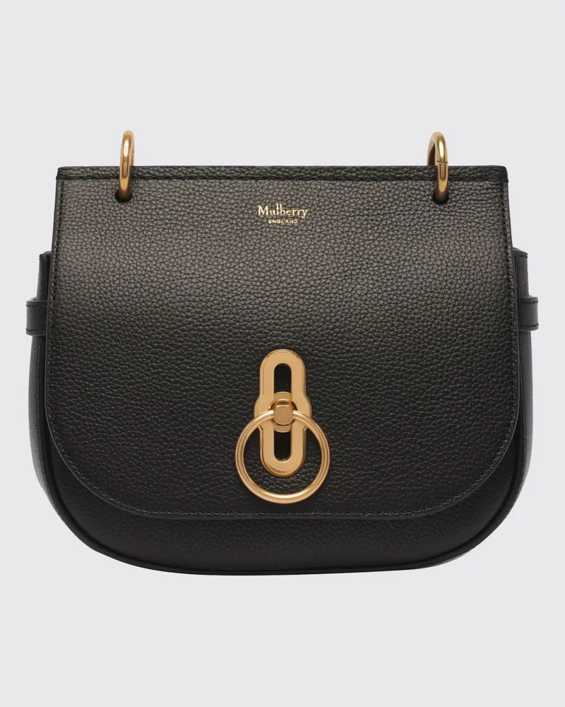 Mulberry Schultertasche damen Schwarz