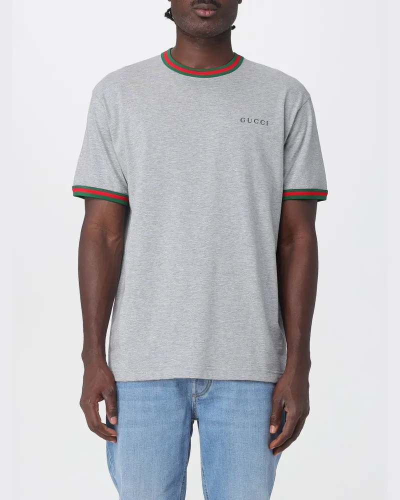 Gucci T-shirt herren Grau