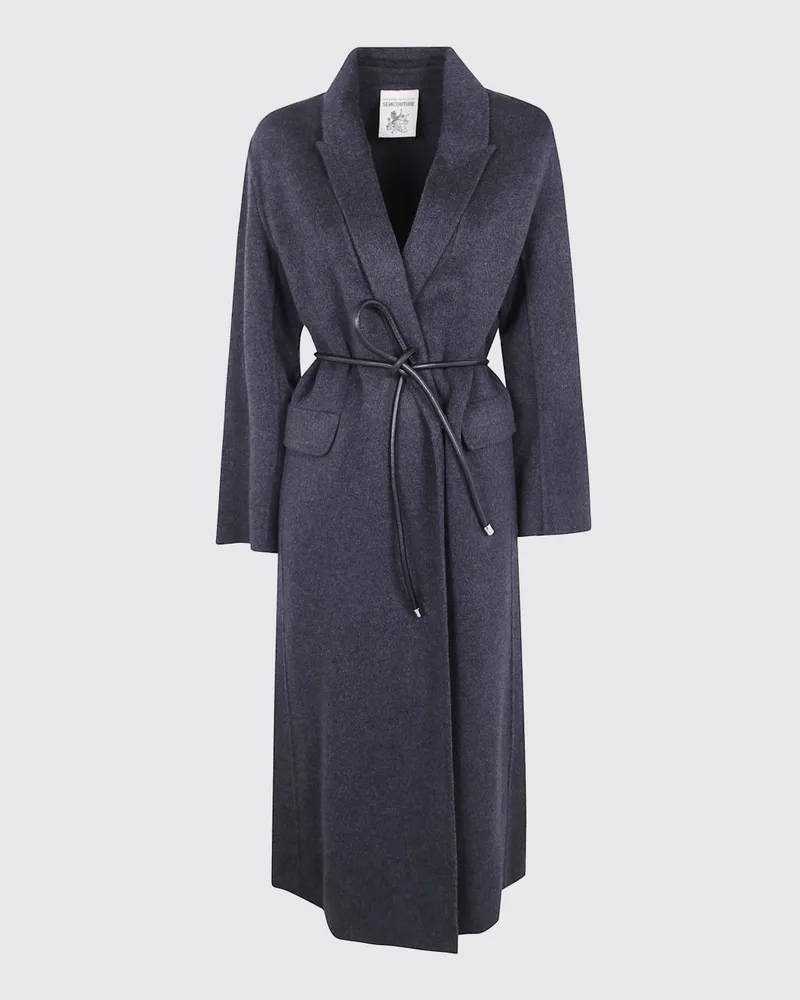 Semicouture Mantel damen Charcoal