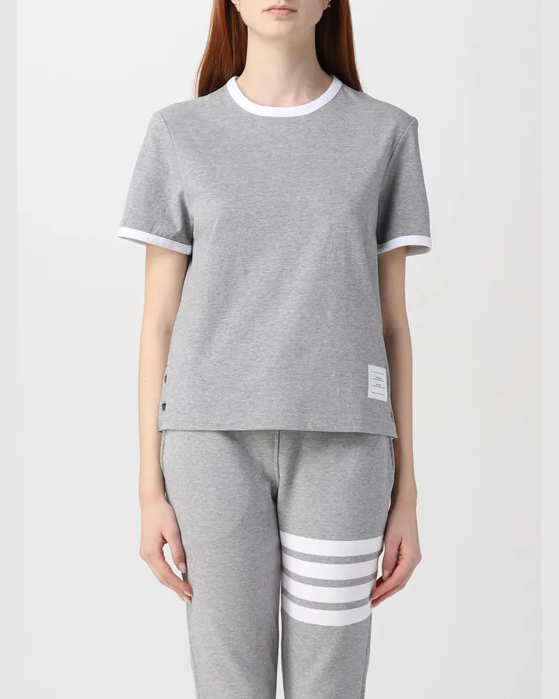 Thom Browne T-shirt damen Grau