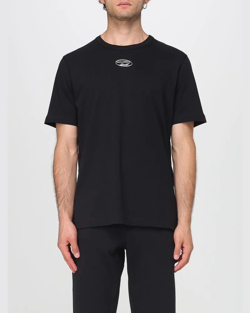 Diesel T-shirt herren Schwarz