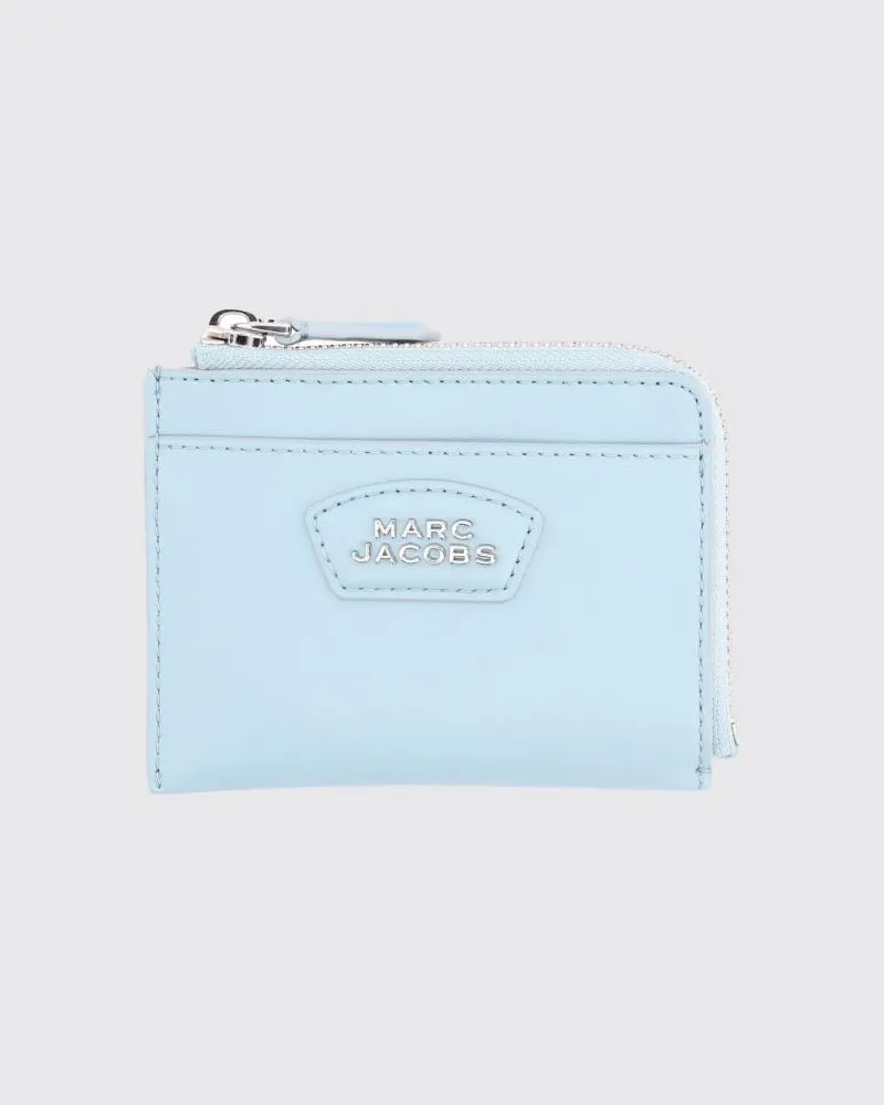 Marc Jacobs Ledergeldbörse Hellblau