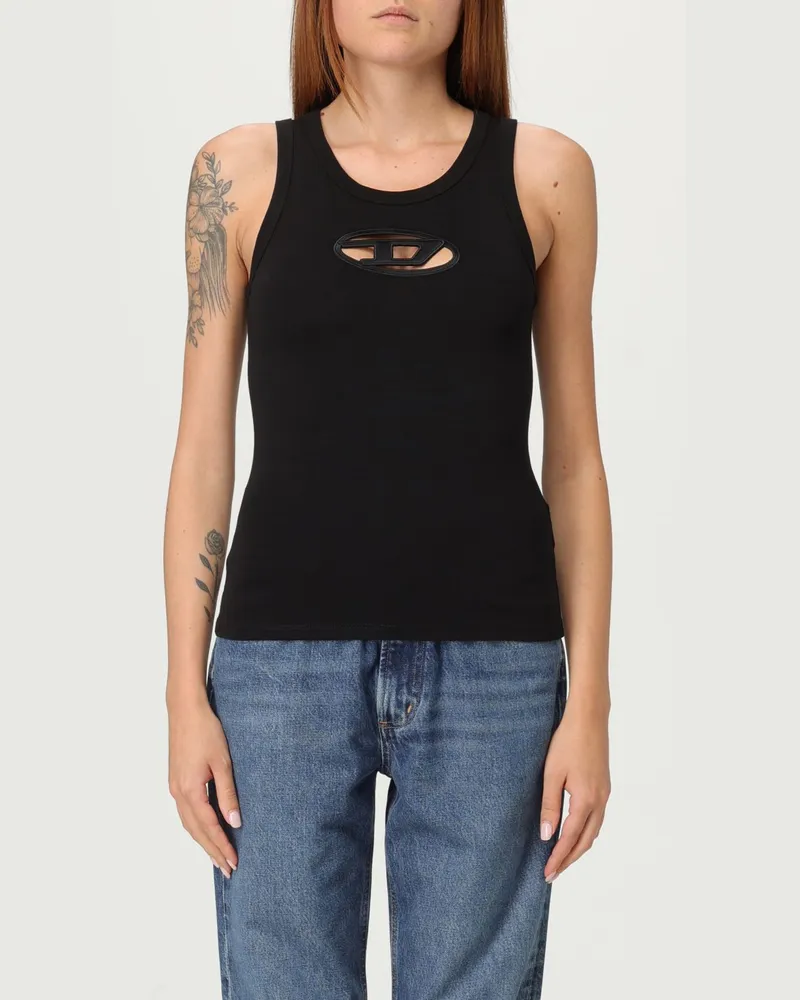 Diesel Top damen Schwarz