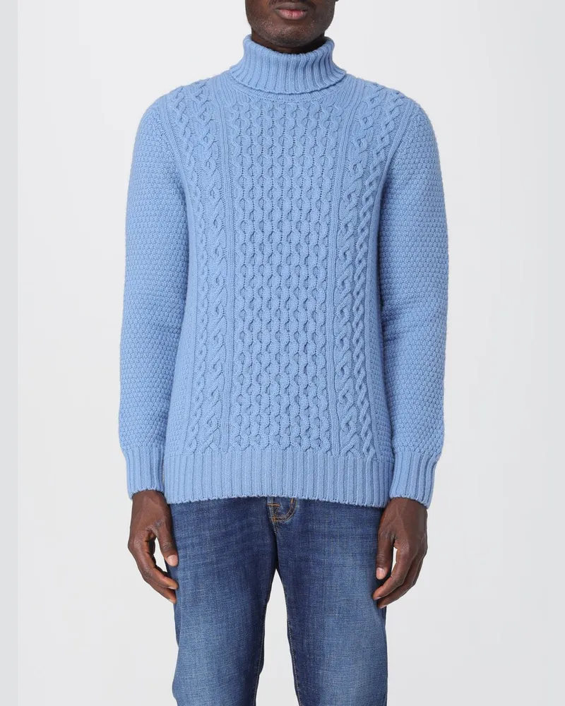 Drumohr  Pullover herren Blau