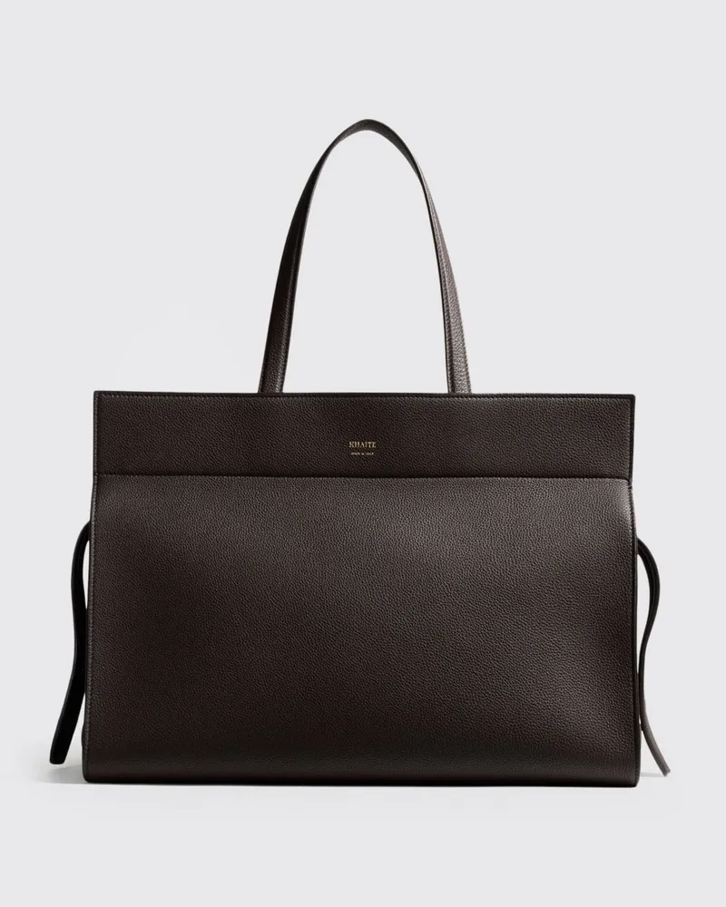 KHAITE Schultertasche damen Braun