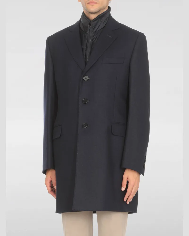 Fay Mantel herren Blau